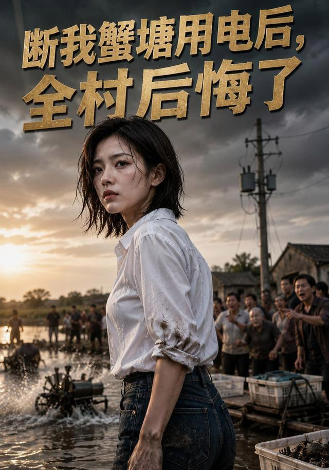 断我蟹塘用电后，全村后悔了
