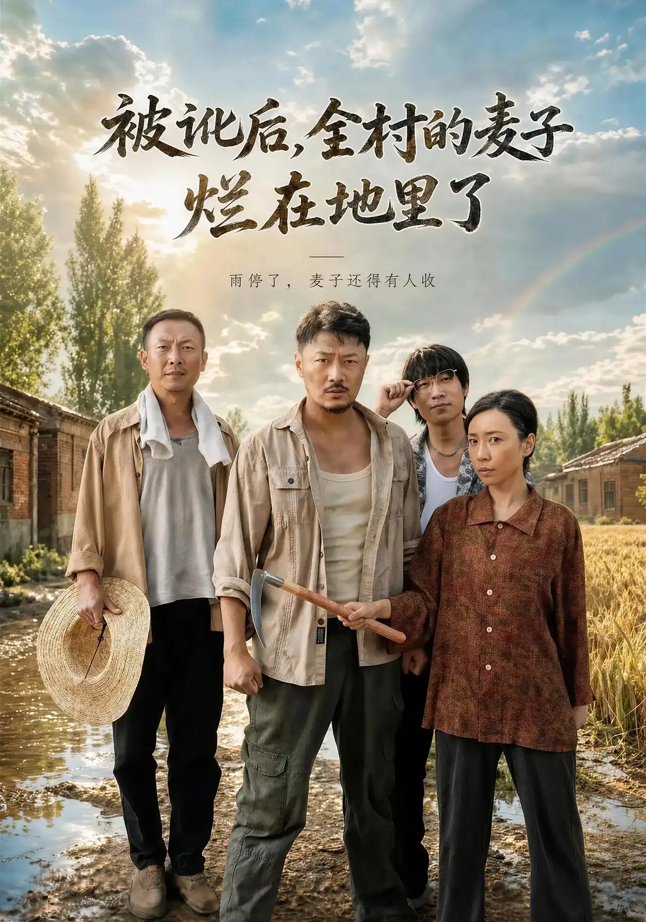 被讹后，全村的麦子烂在地里了